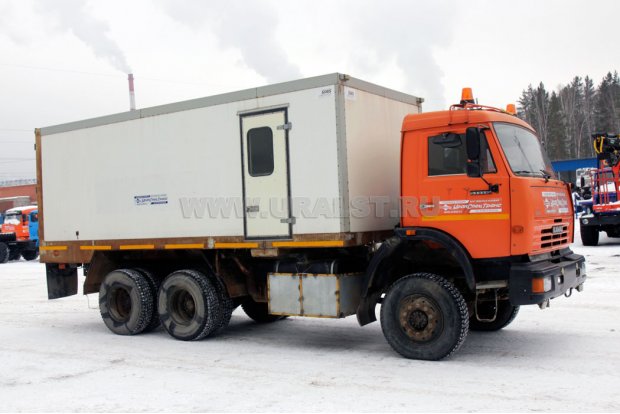 Автомобиль для перевозки взрывчатых веществ