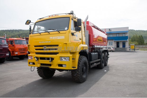 Автоцистерна АЦН-18 УСТ-5453 на шасси Камаз 65224-43