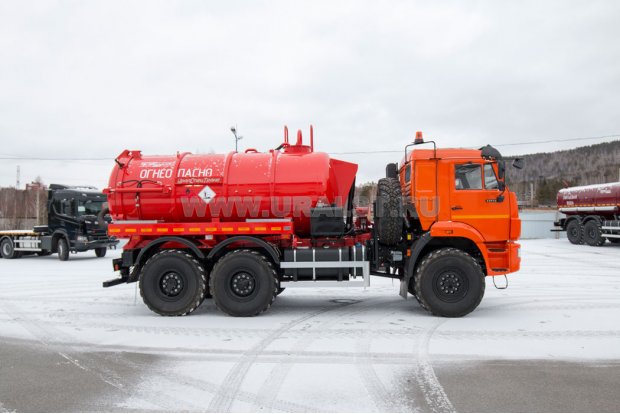 Автоцистерна АКНС-10-ОД КО-505 УСТ 5453 Камаз 43118-50 сп.место 