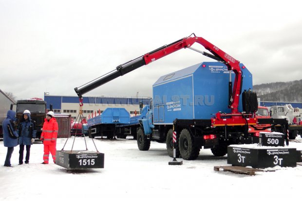 манипулятор КМУ Fassi F80