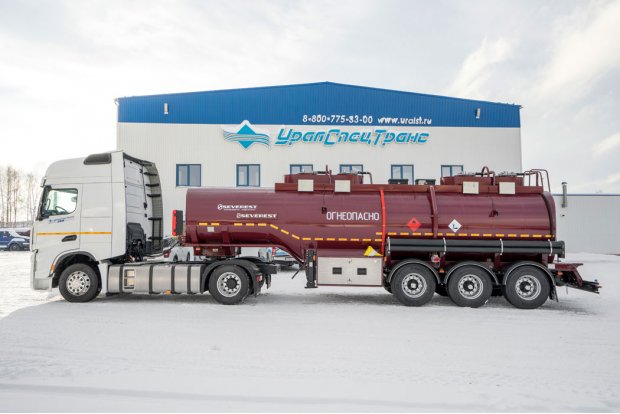 Полуприцеп-цистерна ППЦ 28К-32Л-4Р BPW SEVEREST 