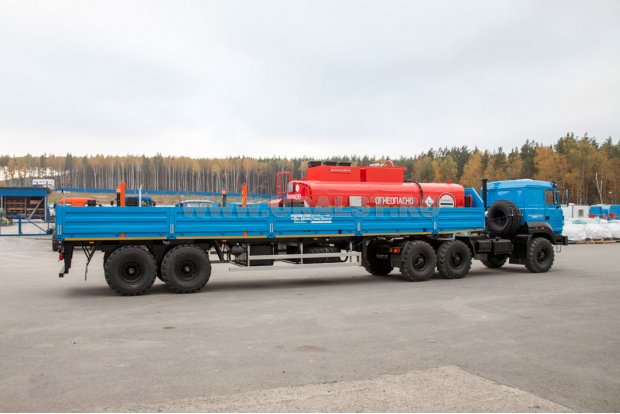 ППБ 20-21-12К-02 УСТ-94651 с установленной контейнер-цистерной