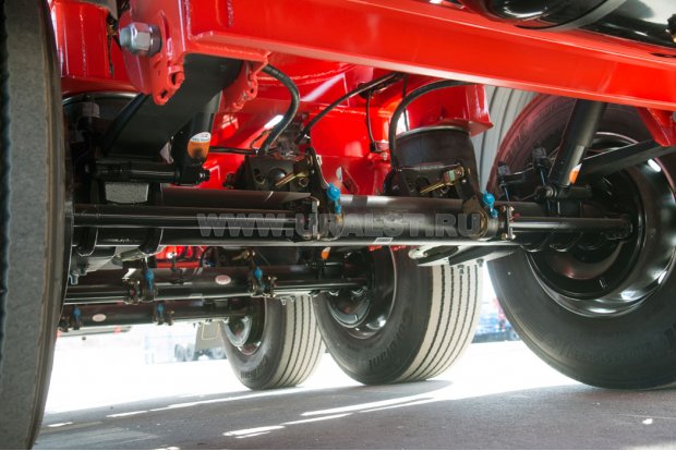 Пневмоподвеска полуприцепа