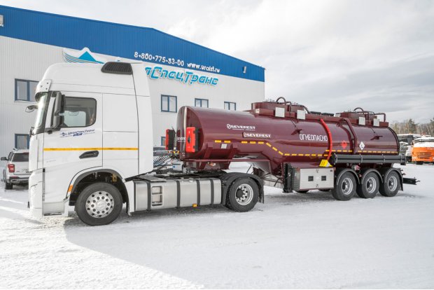 Полуприцеп-цистерна ППЦ 28К-32Л-4Р BPW SEVEREST 