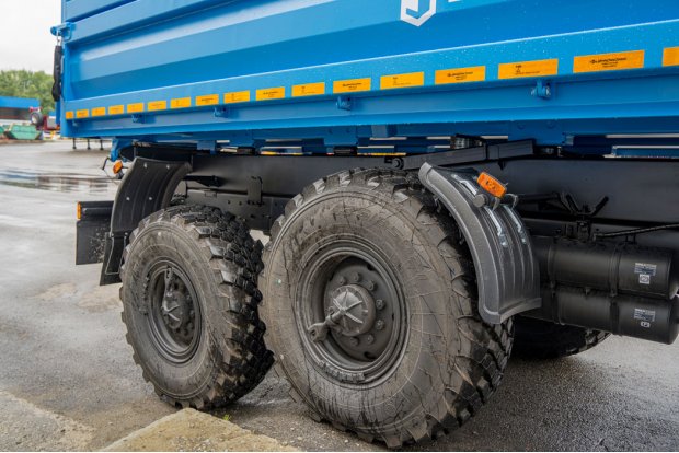 Оси самосвала