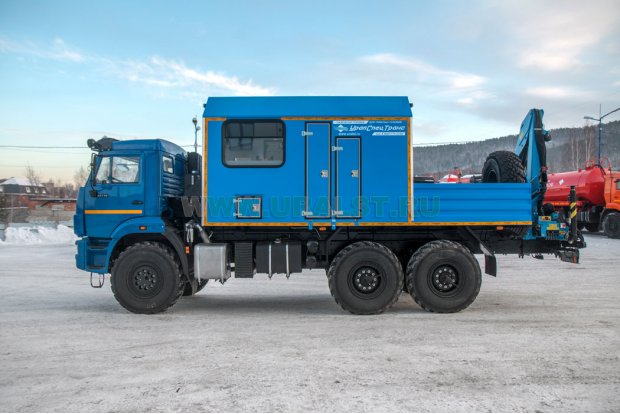 ПАРМ с КМУ ИМ-55 УСТ 5453 Камаз 43118-50