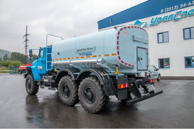 Автоцистерна  АЦПТ-8НО УСТ 5453 Урал 5557-60Е5