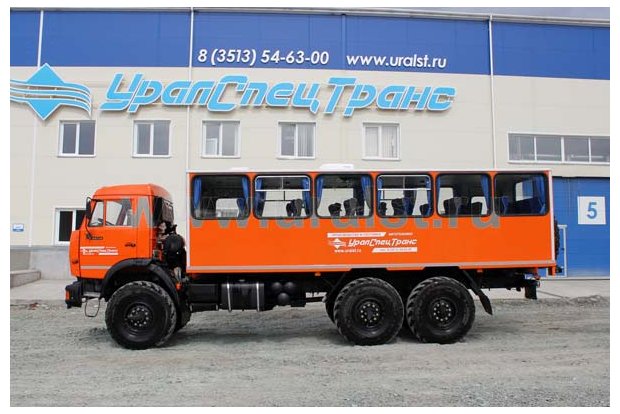Вахтовый автобус Камаз