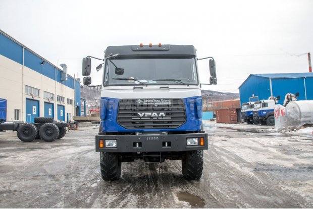 Автоцистерна АЦПТ-8НО УСТ-5453 Урал 5557-80