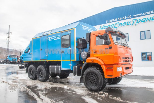 Камаз АРОК УСТ-5453 43118-50 с КМУ ИМ-95