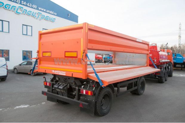 Прицеп самосвальный ПС 12-21Д-17 c разложенными боковыми бортами