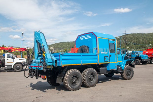 ГПА Урал 4320-60 с КМУ ИМ-150