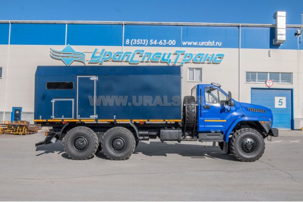 Передвижная парогенераторная установка ППУА-1600/100 Урал 4320-6952-72Е5 NEXT УСТ 5453YK