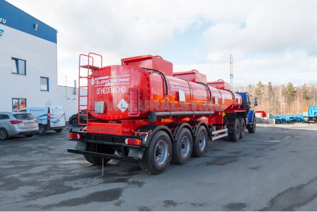 Полуприцеп цистерна ППЦ 26-31-3 BPW УСТ 9465 рамная