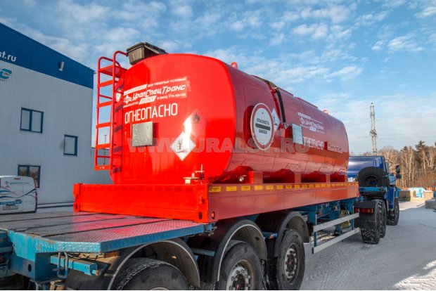 Контейнер-цистерна КЦ-20-2 УСТ 94653А