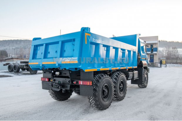 Самосвал Урал 55571-3121-80Е5Ф25 задний борт, бескапотная, сп.м