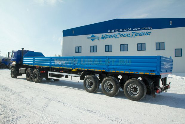 Полуприцеп контейнеровоз ППК 35Б-31-12Б УСТ 9465 2Х1С, 1Х1А