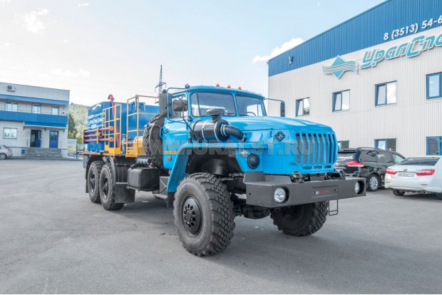 Установка насосная для цементирования скважин СИН35 Урал 4320-60Е5, без ВПБ