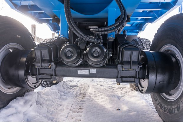 Рессорно-балансирная подвеска без РШ(центральный балансир)