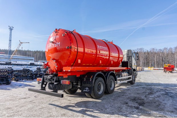 Вакуумная машина МВ-19 КО нерж. 5мм, УСТ 5453 FAW 3250 6Х6, КБ 4800