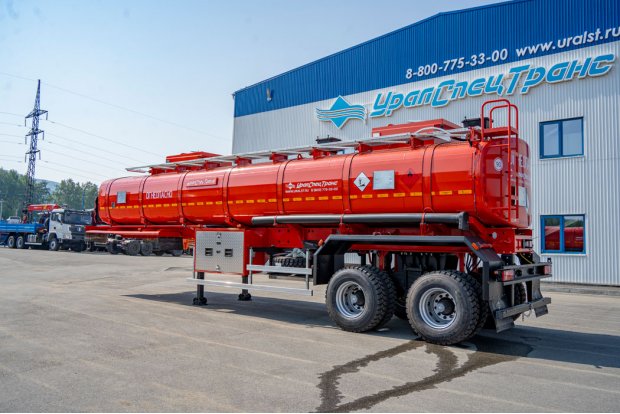 Полуприцеп-цистерна ППЦ 30П-24Д-2Н УСТ 9465 рамная ССУ 1480