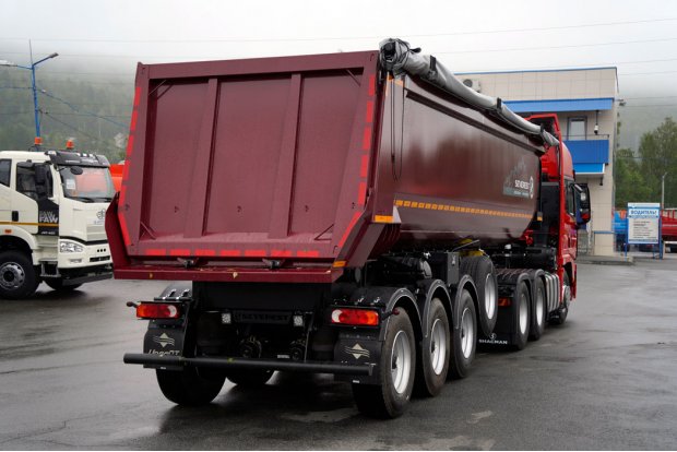 Седельный тягач SHACMAN (ШАКМАН) SX42584V324+ППС 34-32Л BPW SEVEREST 