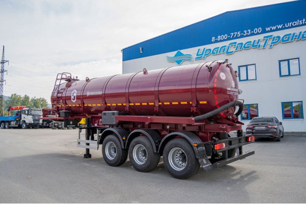 Полуприцеп-цистерна вакуумная ППЦВ 20-32Л УСТ 9465