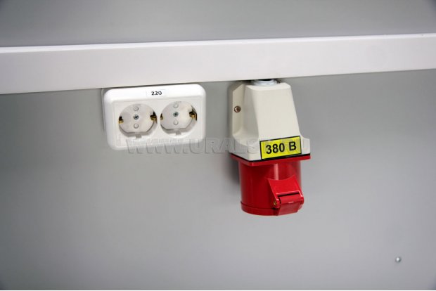 Розетки 220V и 380V