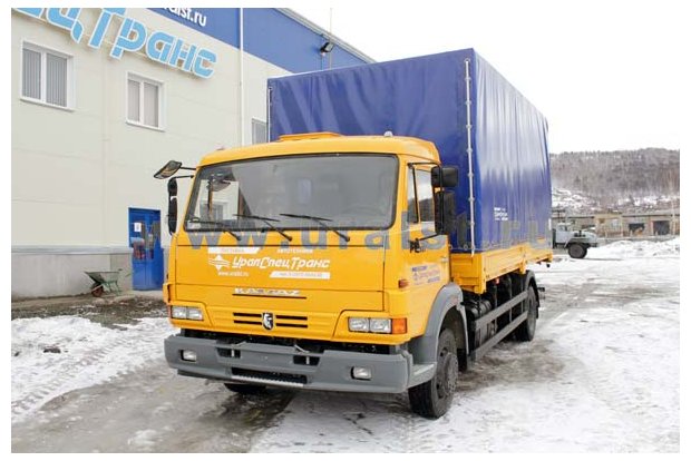 Бортовой автомобиль Камаз 4308