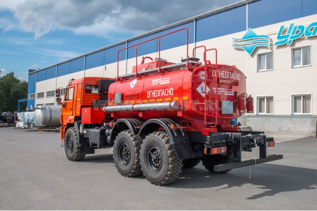 Автотопливозаправщик АТЗ-9Б УСТ-5453 Камаз 43118-3027-50, сп.м