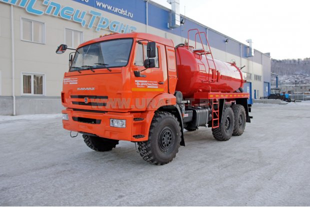 Автоцистерна вакуумная МВ-10-ОД КО УСТ-5453