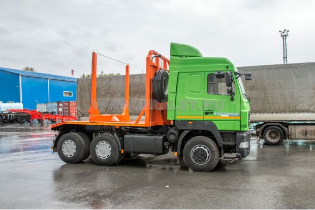 Лесовоз МАЗ 6430