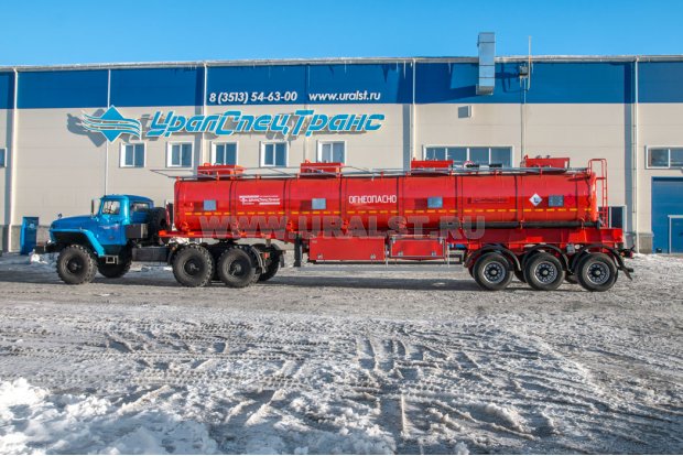 Полуприцеп цистерна бензовоз