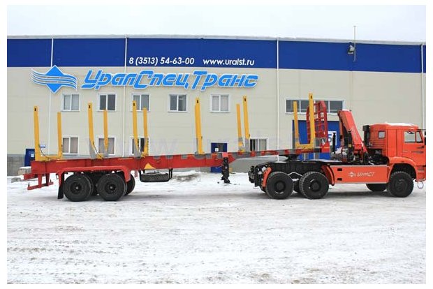 Полуприцеп-сортиментовоз