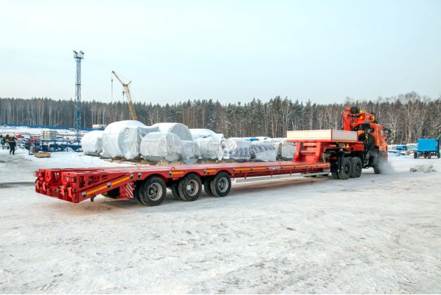 Полуприцеп-тяжеловоз (трал) 9433.80-0000011