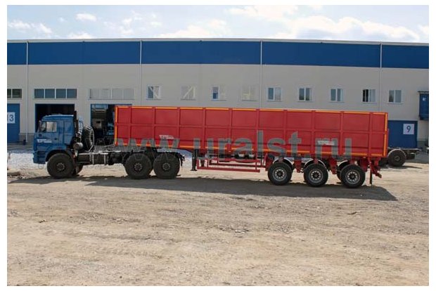 Полуприцеп металловоз