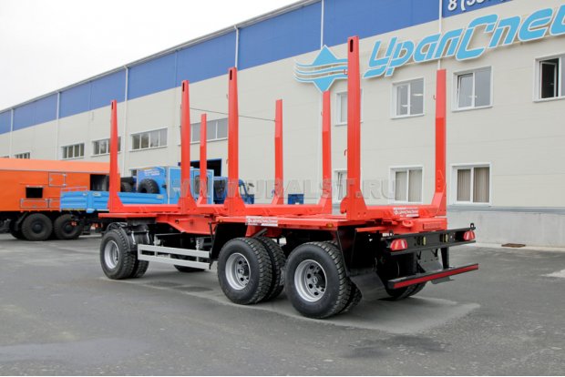 Прицеп-сортиментовоз ПСВ 27Б-34Д-7 УСТ