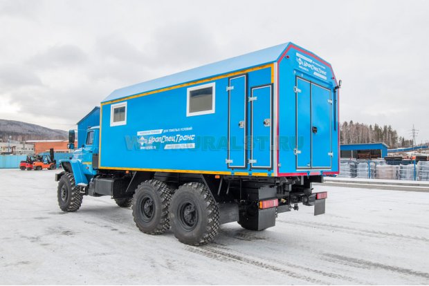 Передвижная мастерская ПАРМ-02 УСТ 5453 Урал 4320-61Е5