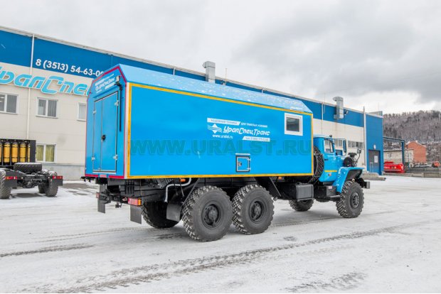 Передвижная мастерская ПАРМ-02 УСТ 5453 Урал 4320-61Е5
