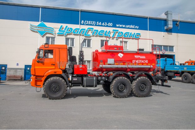 Автотопливозаправщик АТЗ-9Б УСТ-5453 Камаз 43118-3027-50, сп.м