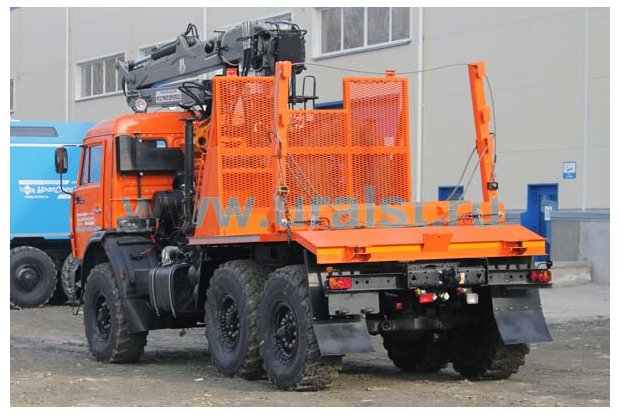 Лесовоз Камаз