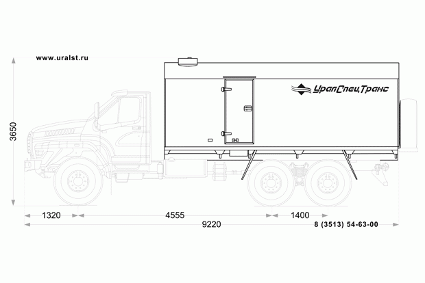 Навеска НППУА Урал УСТ