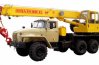 КРАН АВТОМОБИЛЬНЫЙ ИВАНОВЕЦ КС 35714-2 на базе шасси автомобиля Урал 5557