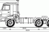 СЕДЕЛЬНЫЙ ТЯГАЧ КАМАЗ 54115