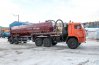 Полуприцеп цистерна вакуумная с системой обогрева сливного крана от выхлопной системы тягача (опция)