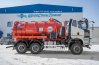 Автоцистерна вакуумная нефтепромысловая АКНС-10 НК FAW 3250 6Х6, КБ 3675 ДОПОГ