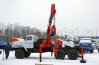 Седельный тягач Урал 4320 с КМУ Kanglim