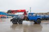 Седельный тягач с КМУ ИТ-200 (тросовый, люлька, бур) УСТ 5453 Урал NEXT 4320-6981-74, сдв. к.