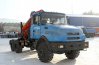 Седельный тягач Урал 4320-58 с кран манипулятором Palfinger