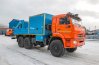 Автофургон ГПА 6+2 откр. с КМУ ИМ-55 УСТ 5453 Камаз 43118-50, сп. м